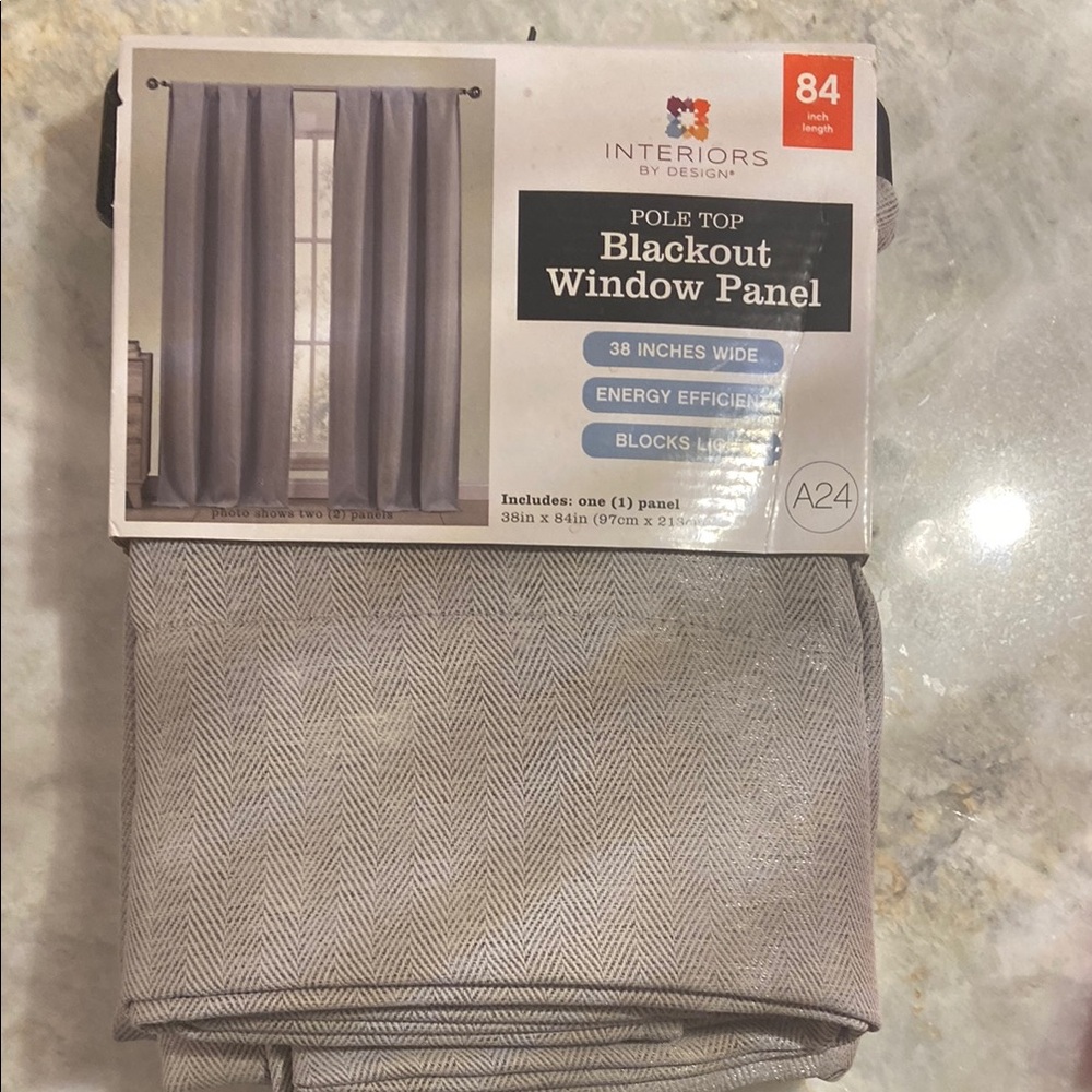 Gray Blackout Curtain for Light Control